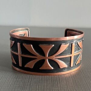 Vintage Solid Copper Bell
Trading Post Tribal Cuff
Bracelet